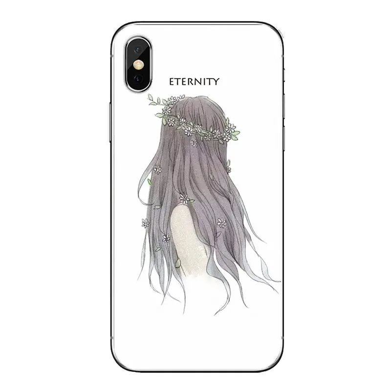 Чехол для мобильного телефона sony Xperia Z Z1 Z2 Z3 Z5 compact M2 M4 M5 E3 T3 XA Aqua LG G4 G5 G3 G2 Mini art Girl |
