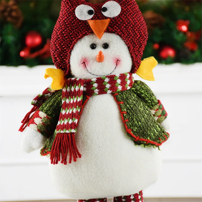 Рождественский подарок для детей Санта Клаус снеговик игрушки рождественские