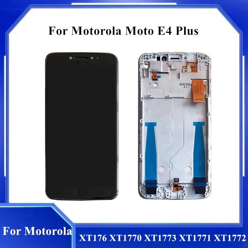 

High Qaulity For Motorola Moto E4 Plus XT1770 XT1773 XT1771 XT1772 LCD Display Touch Screen Digitizer Assembly Replacement Parts