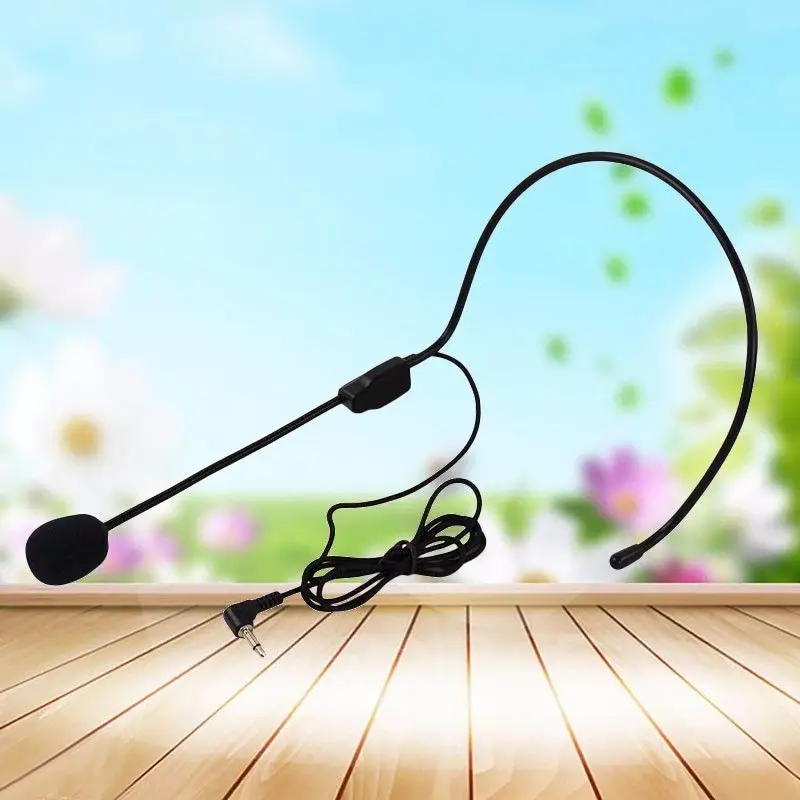 Портативный мини-усилитель голоса 3 5 мм беспроводная гарнитура с микрофоном