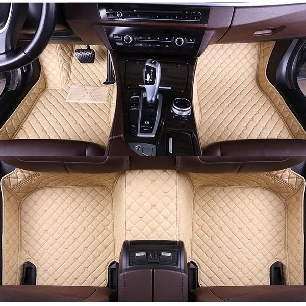 Beige Индивидуальный 3D автомобильный коврик для Chevrolet Cruze Captiva Camaro AVEO TRAX Epica Cavalier Spark LOVA автомобильные аксессуары напольный коврик ковры - Название цвета: Beige