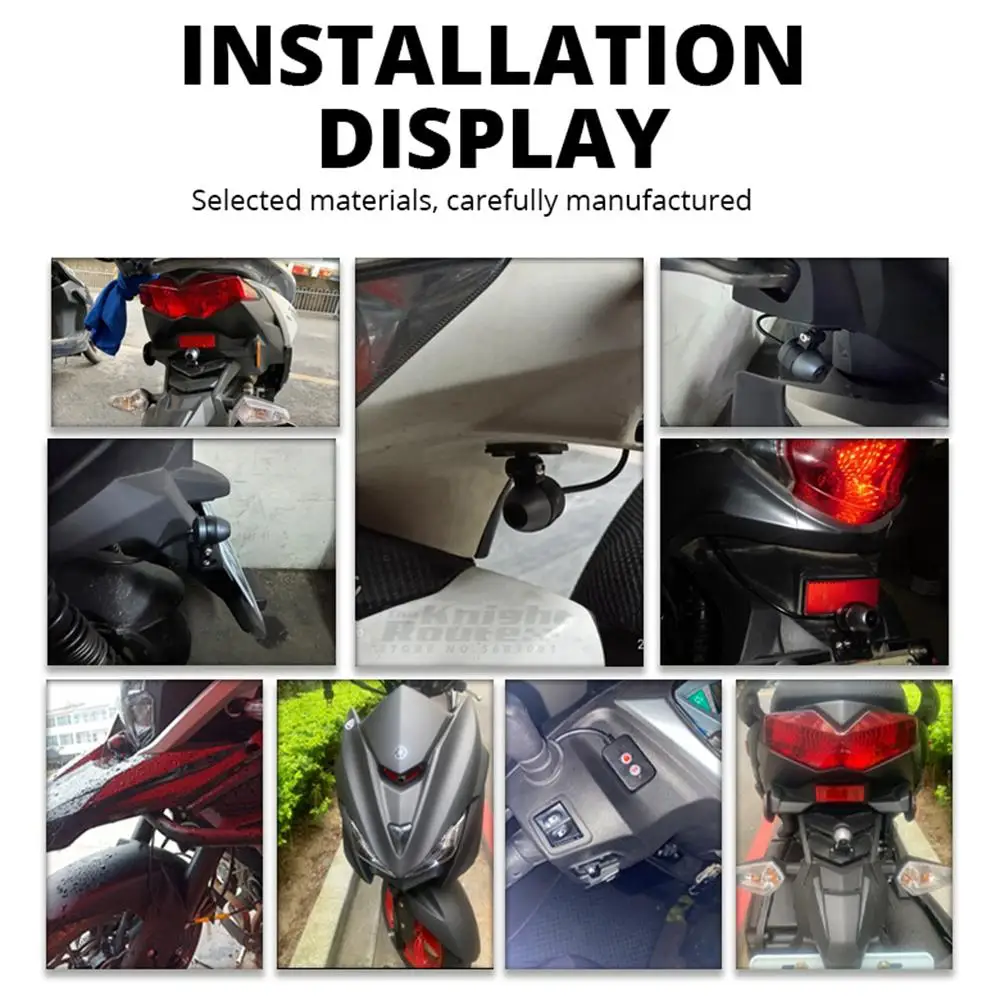 Видеорегистратор для мотоцикла TIEBRO 3 дюйма водонепроницаемый WiFi 1080P - купить по