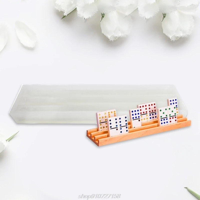 

Dominoes Casting Silicone Mould DIY Crafts Polymer Clay Jewelry Making Tool Epoxy Resin Game Toy Mold N06 20 Dropshipping