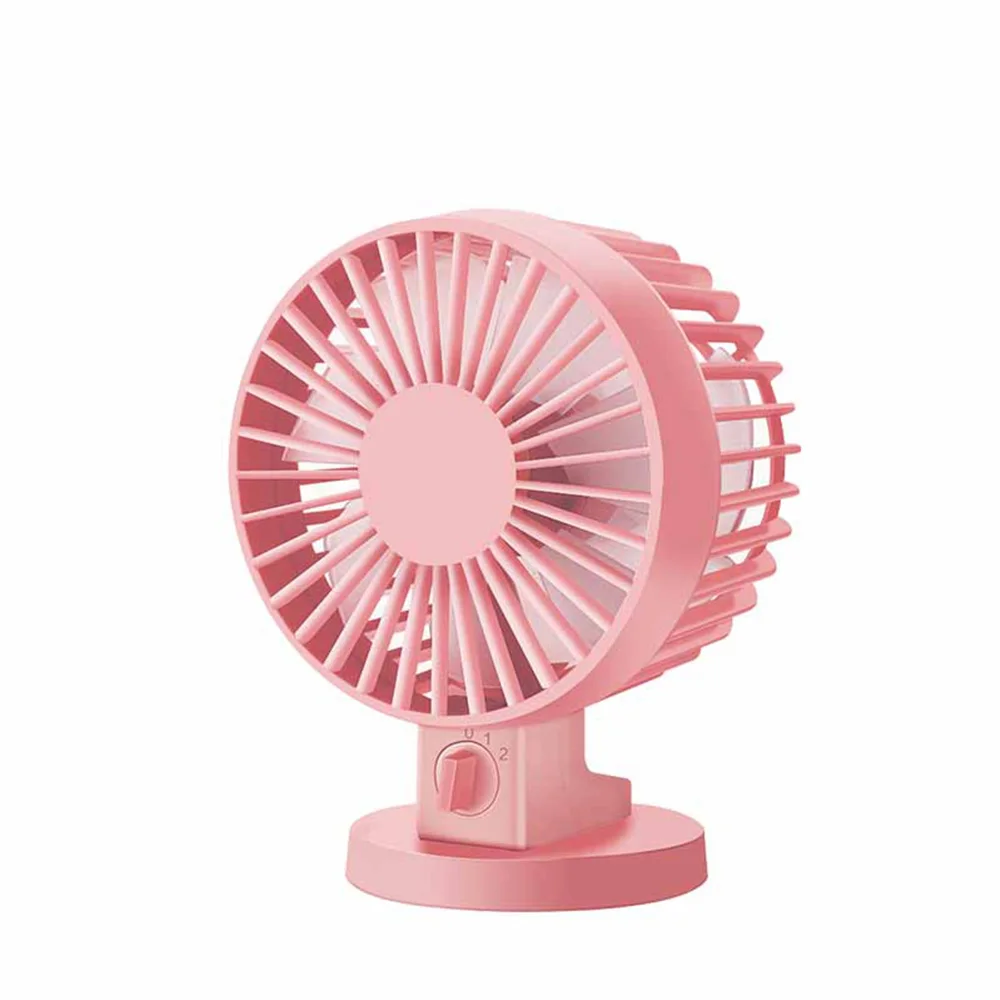 KAIPUTE Ультра тихий мини USB Настольный вентилятор офисный бесшумный с