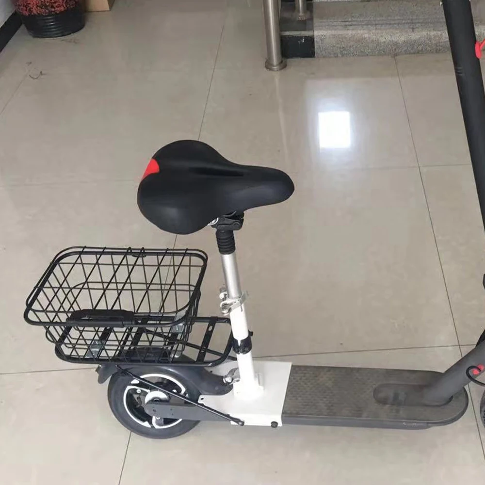 For Xiaomi M365 Accessories Electric Scooter Large Capacity Bag Front Handle Hanging Tote Storage Basket Base | Спорт и развлечения
