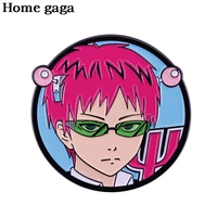 db342 homegaga cartoon badges brooches for men creative funny anime boy enamel pin backpack bag accessories