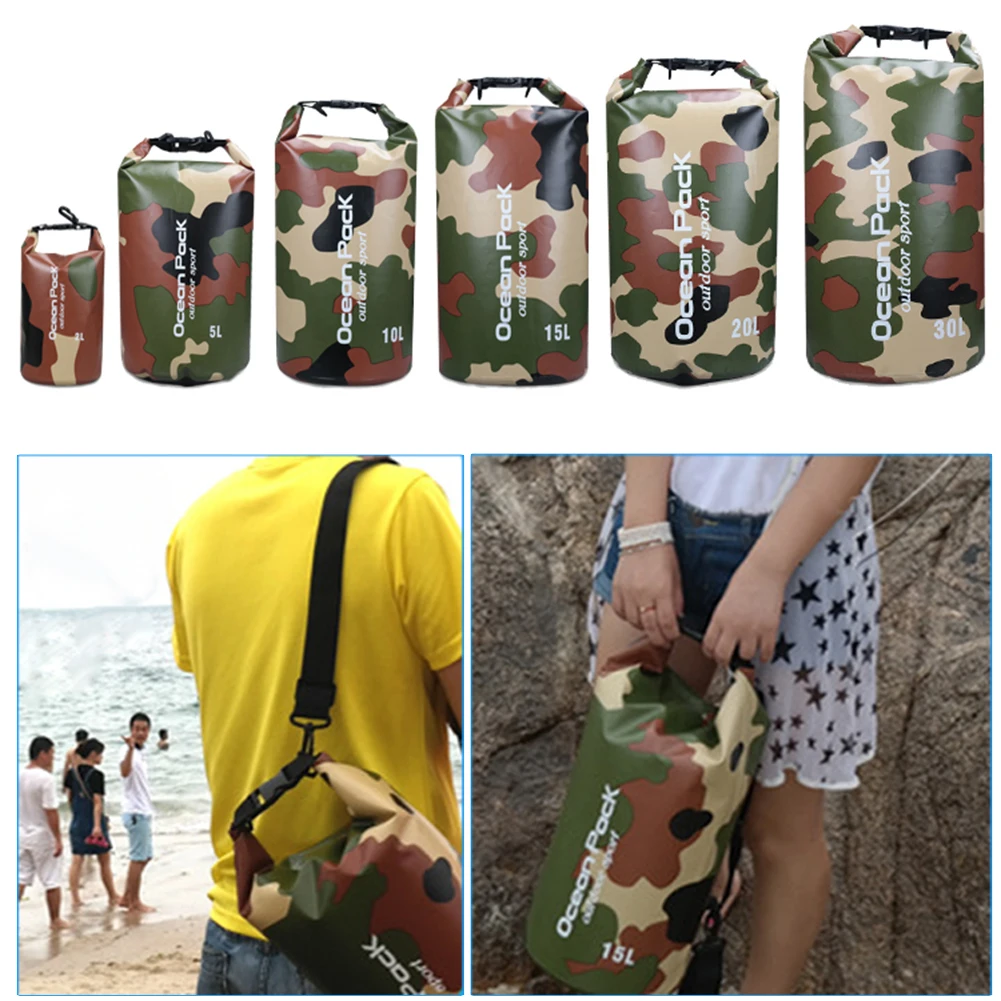 1 предмет ПВХ сухой мешок открытый плавающий водный Кемпинг водостойкий пакет