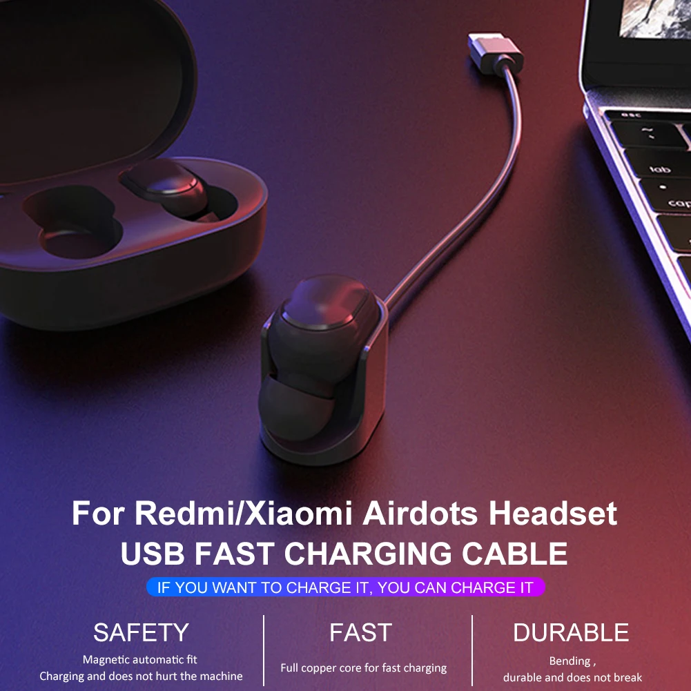 Зарядный USB-кабель для Xiaomi Airdots Youth Version/Redmi зарядка USB Беспроводная Bluetooth-гарнитура
