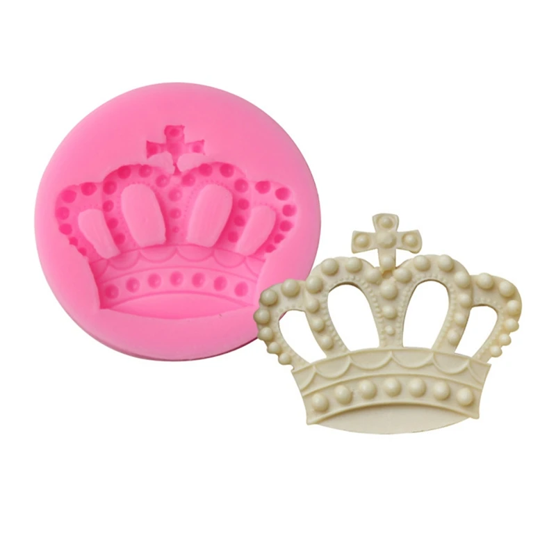 

Cake Decorating Tools DIY Crown Shape Silicone Cake Mold For Chocolate Jelly Baking Mould Sugar craft Tools Fondant