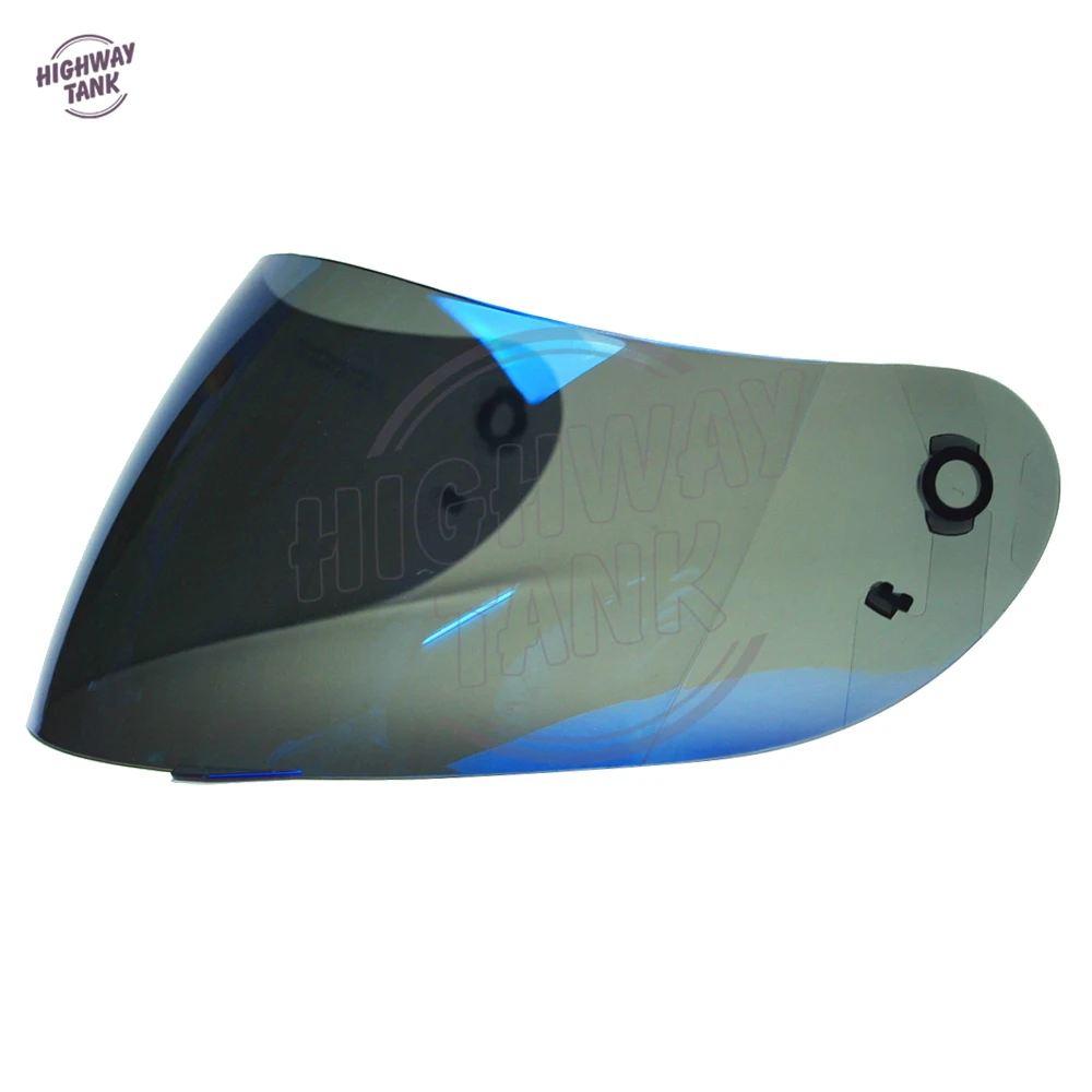 Новинка 1 шт. синий мотоцикл полный уход за кожей лица шлем козырек Щит чехол для