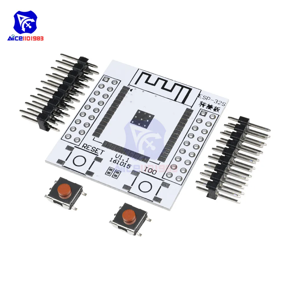 Материнская плата diymore ESP32 ESP 32 ESP32S преобразователь ввода вывода с 4 рядными