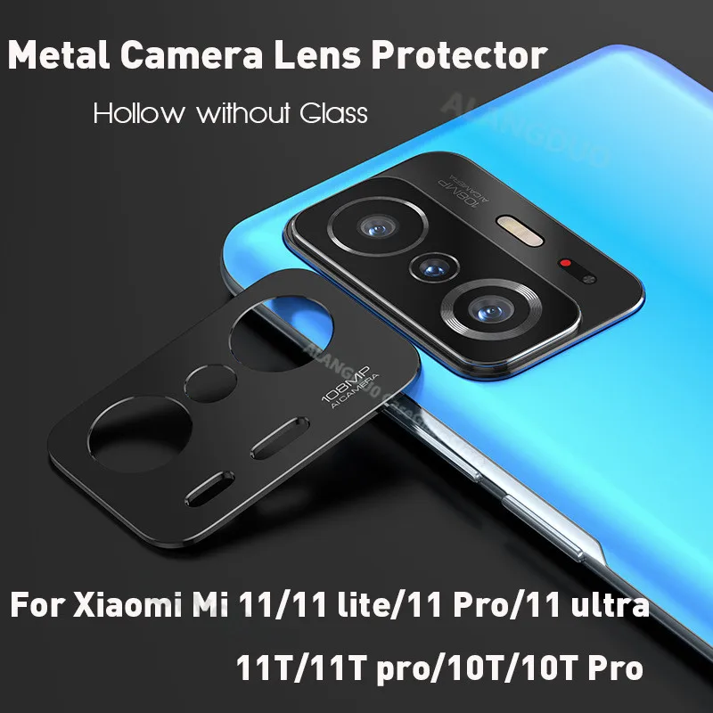Металлический протектор для объектива камеры Xiaomi Mi 11T 10T Pro ultra 11 pro 11lite защитный