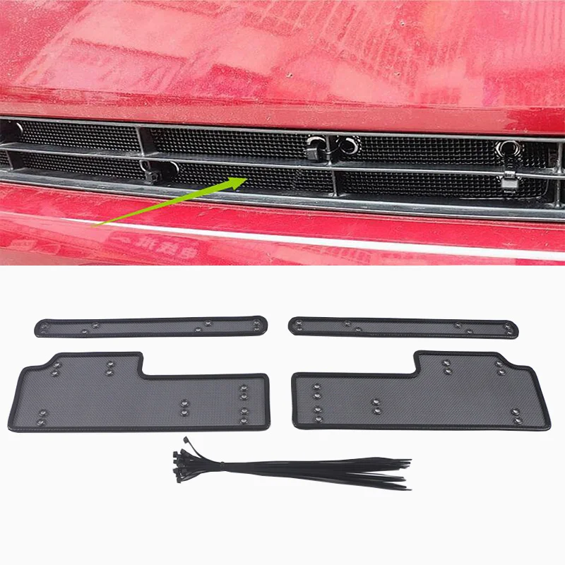 

Передняя искусственная сетка для защиты от насекомых для Toyota C-HR CHR 2016-2021, внешняя защитная крышка для автомобиля, украшение, 1 шт.