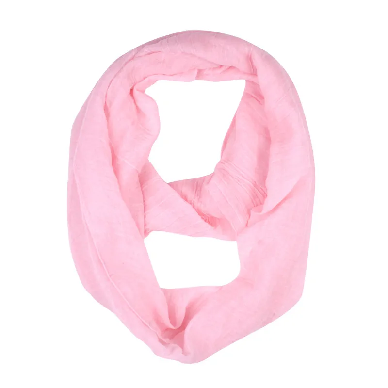 Детский шарф из вискозы детский однотонный хлопка для девочек и мальчиков 19