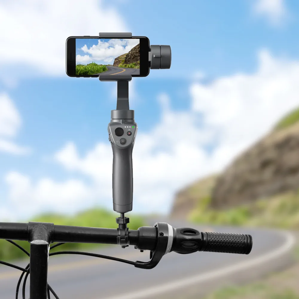 

Bicycle Clamp Mount Holder Clip Sports Camera Safety Lock for POCKET 2/FIMI PALM 2/OM 4/Insta360 One X2 / X / OSMO Mobile 2 / 3