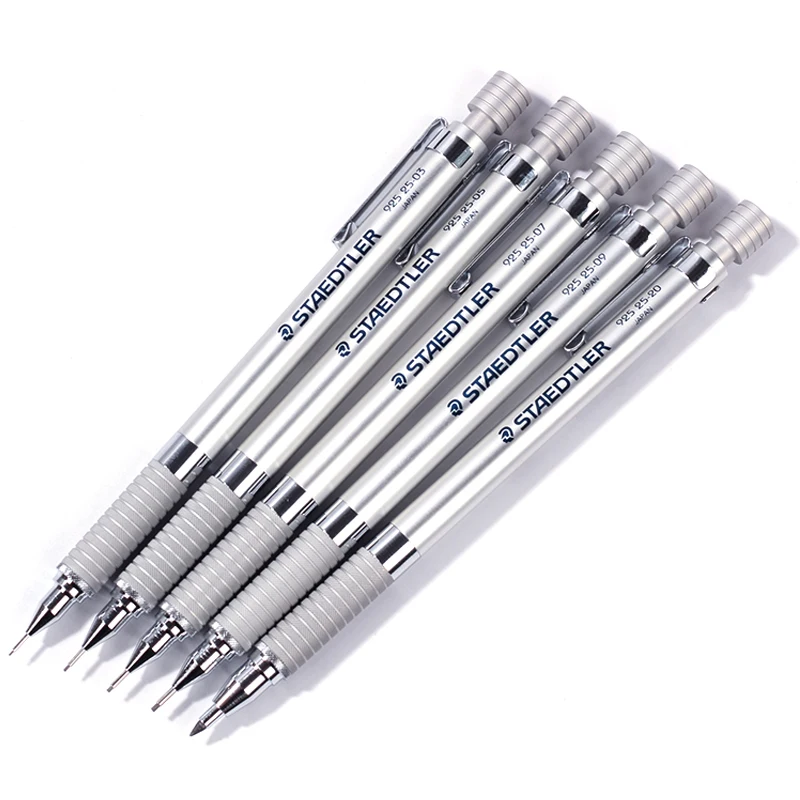 1 шт. Staedtler 925; большие размеры 35-механический карандаш 0,3/0,5/0,7/0,9/2,0 мм школьные канцелярские принадлежности металлический механический стержень для карандаша