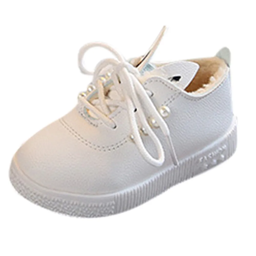 Новая зимняя Нескользящая детская обувь для маленьких мальчиков и девочек