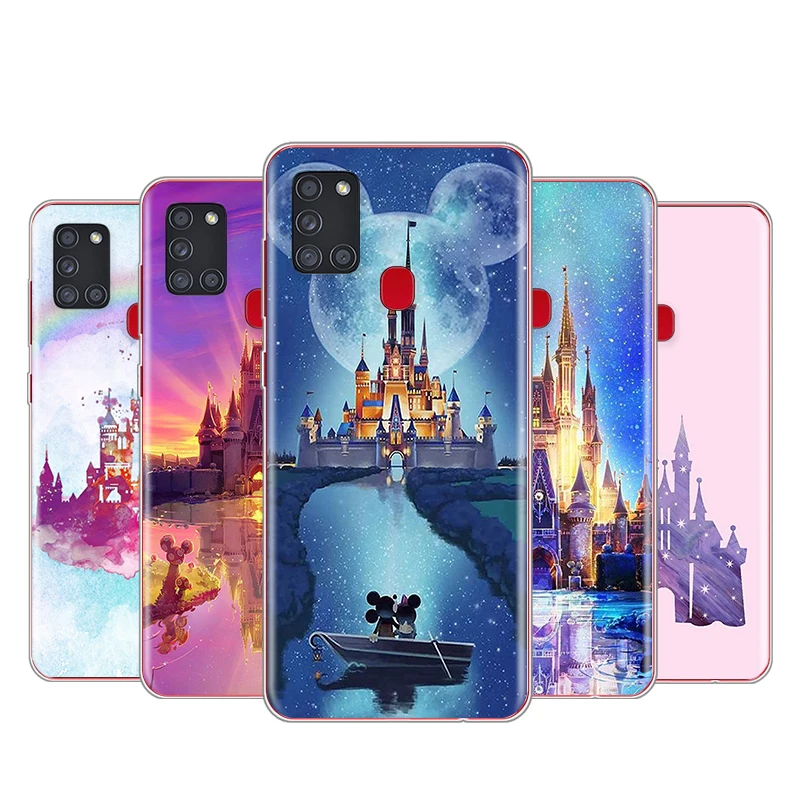 

Disney Castle For Samsung A51 A91 A81 A71 A41 A31 A72 A52 A02 S A32 A12 A42 A21 S A11 A01 UW Transparent Phone Case