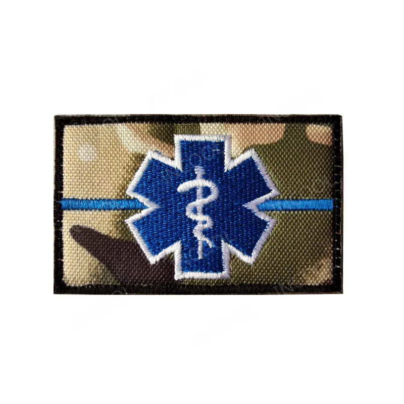 Парамедик медик вышитые патчи медицинский EMS ЕМТ средней высоты первую помощь в