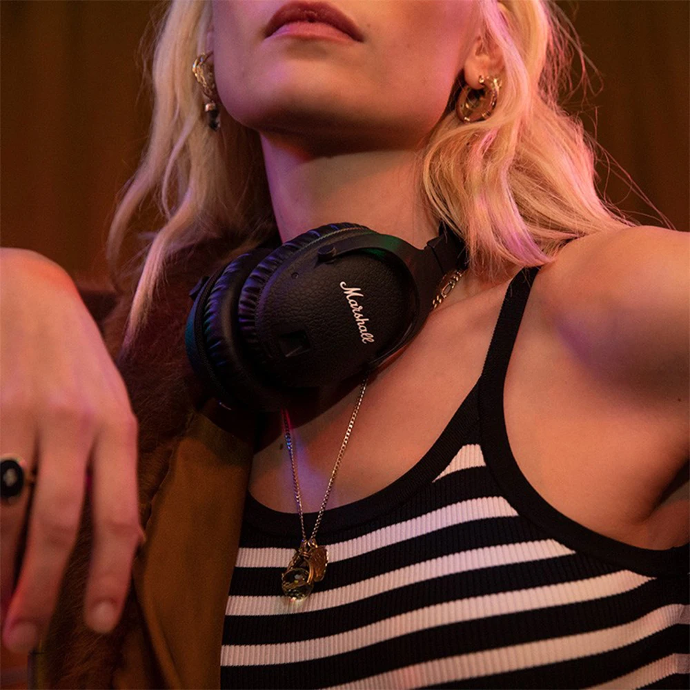 

Marshall Monitor II ANC Active Noise Cancelling Headphones Wireless Bluetooth 5.0 Earphones Bass Foldable Sport Gaming Headset