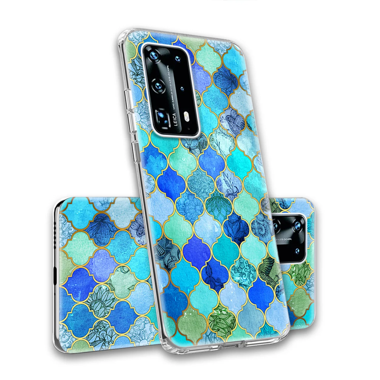 Чехол для Huawei P30 P40 P20 Mate 30 20 Honor 10 Nova 5T 5 5i Pro Lite P Smart Plus 2019 силиконовый с мраморным
