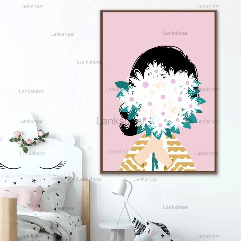 Скандинавская Картина на холсте с персонажами из мультфильмов для мальчиков и