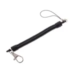 5 шт. выдвижной пластиковый пружинный эластичный веревка брелок для телефона инструмент безопасности для страйкбола Открытый Туризм Кемпинг