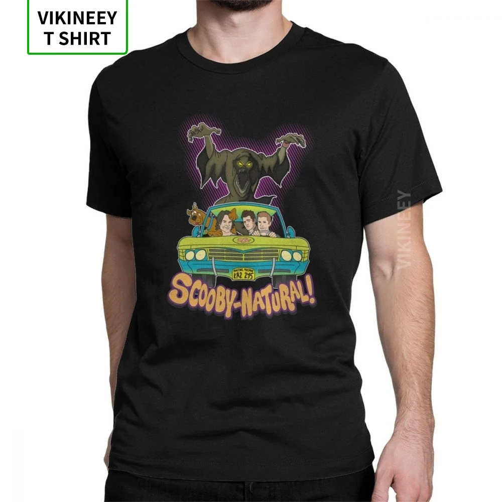 Сверхъестественная футболка Spn Brothers Man ScoobyNatural Baby V2 новинка одежда с коротким