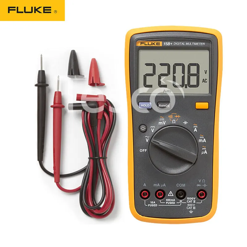 

Fluke Fluke Digital Multimeter 15B+17B+12E+101 High-precision Automatic Electrician Meter Universal Meter