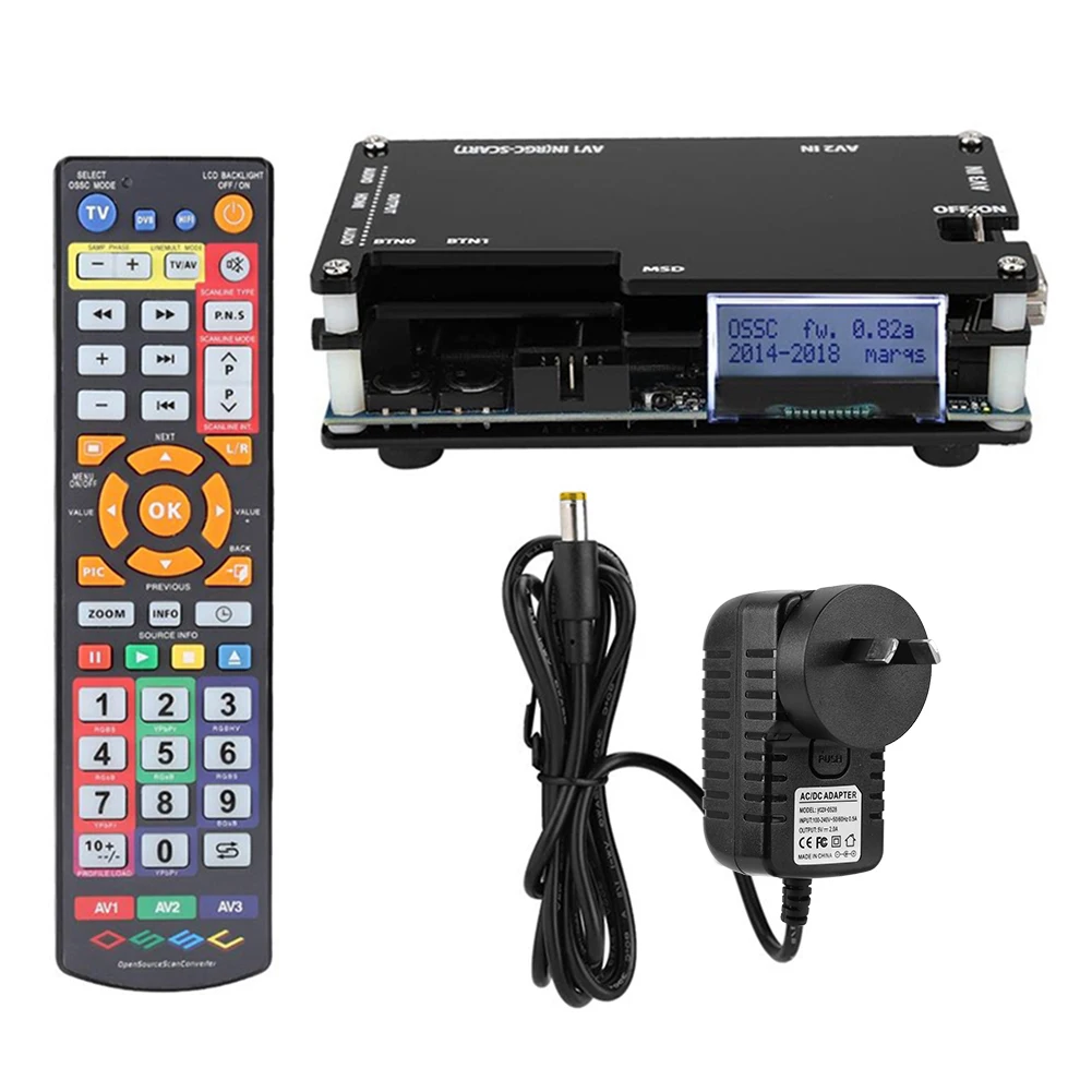 

Комплект HDMI-совместимых конвертеров OSSC для PS 2 1 X подходит для HD-видео преобразования Супер ретро игровых консолей
