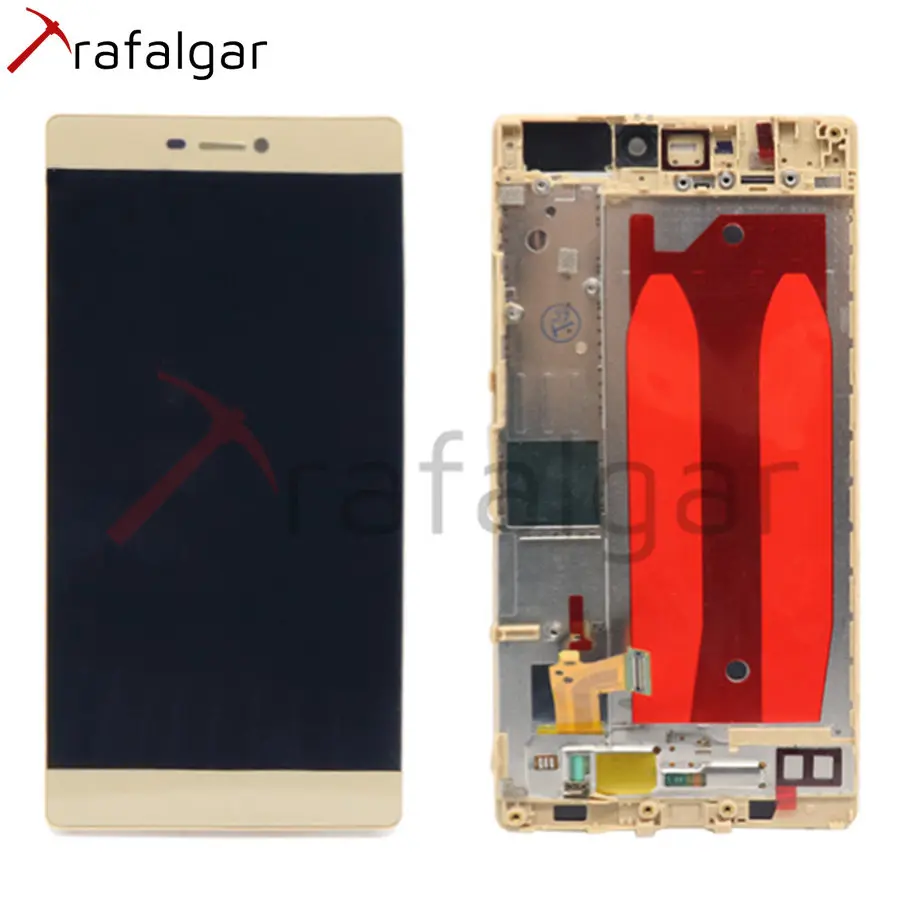 Trafalgar LCD для Huawei P8 дисплей сенсорный экран дигитайзер сборка с рамкой GRA L09
