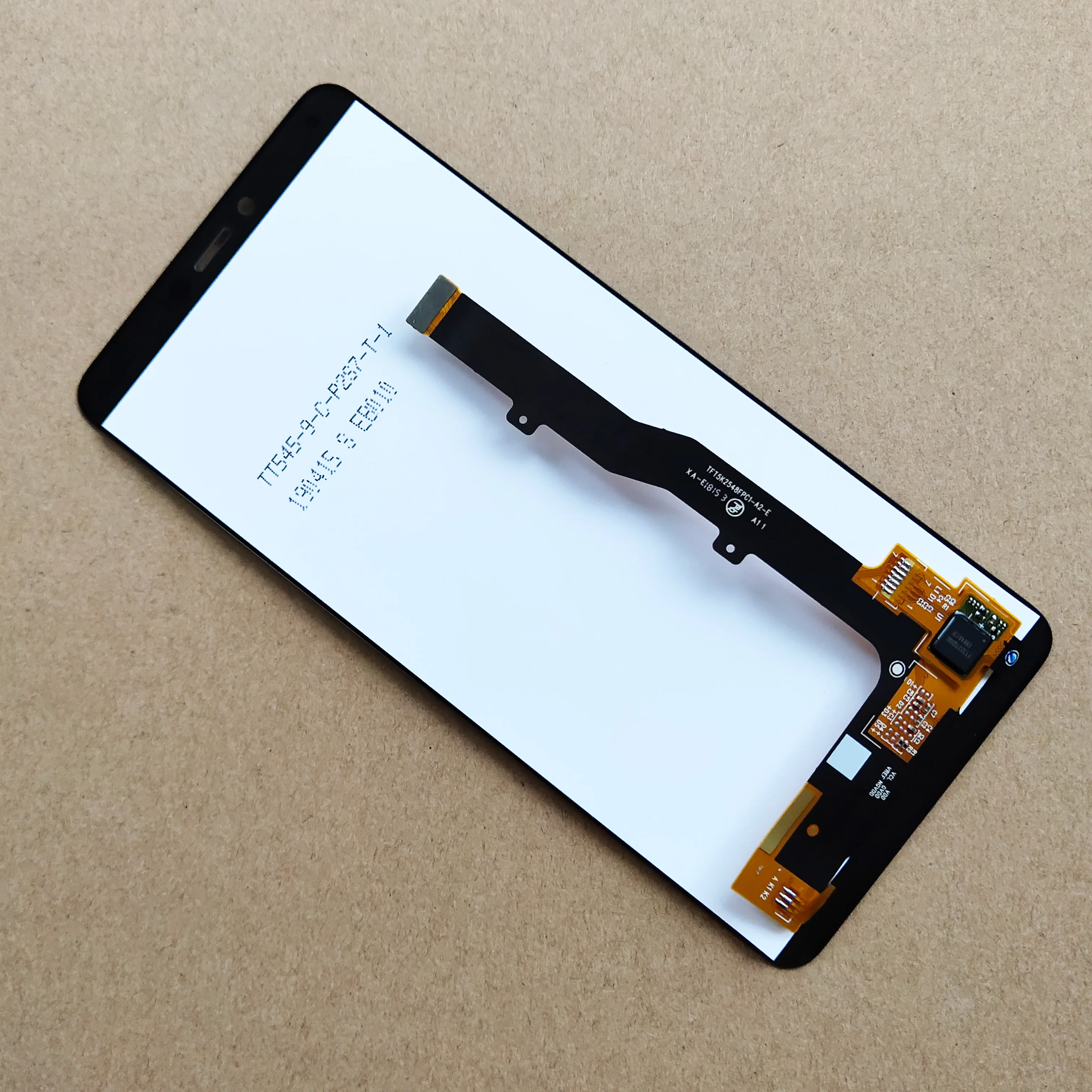 Протестированный черный 5,45 дюймов для zte Blade A4 A0722/Blade A7 Vita Полный ЖК-дисплей кодирующий преобразователь сенсорного экрана в сборе
