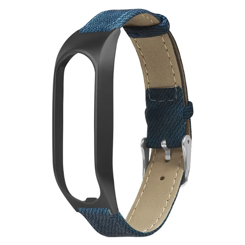 Новинка 2022 винтажный кожаный браслет из джинсовой ткани ремешок для часов