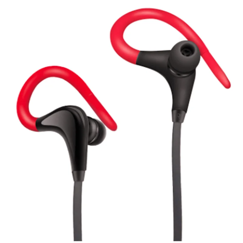 Red Bluetooth наушники, Спортивные Беспроводные наушники, мини гарнитура, Bluetooth гарнитура с микрофоном, скрытые Наушники для iPhone, всех смартфонов - Цвет: Red