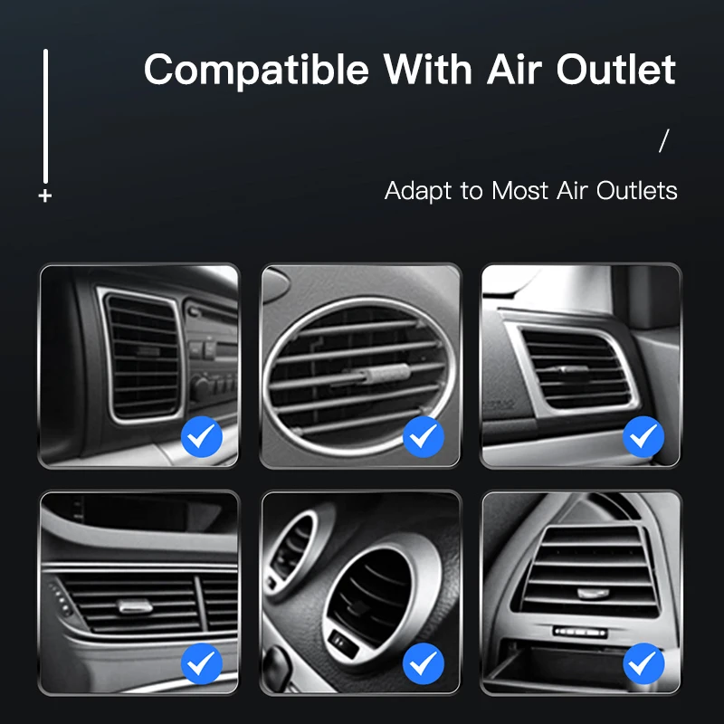 

KUULAA QI Wireless Car Charger 15W Fast Charging Car Phone Holder Wireless Charger For iPhone 11 12 X Pro Automatic Clamping