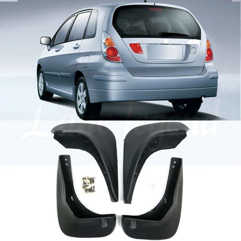 Автомобильный брызговик s для Suzuki Liana Aerio SX Baleno 2002-2007 брызговики брызговик крыло брызговиков 2003 2004 2005 2006