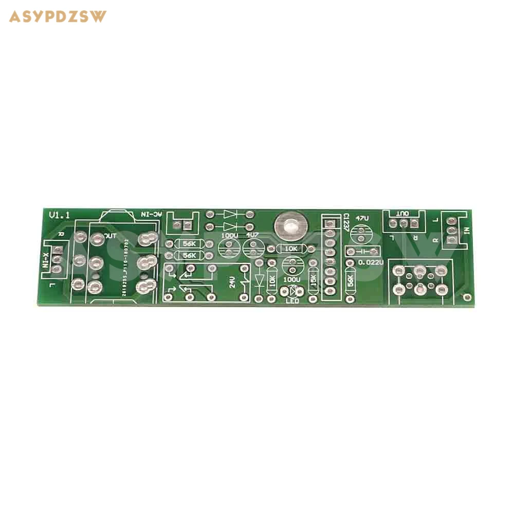 1237 схема защиты усилителя для наушников с ALPS Type-16 потенциометр печатной платы/DIY