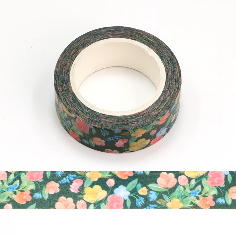 

GREATHOPE WASHI TAPE декоративная лента с цветами