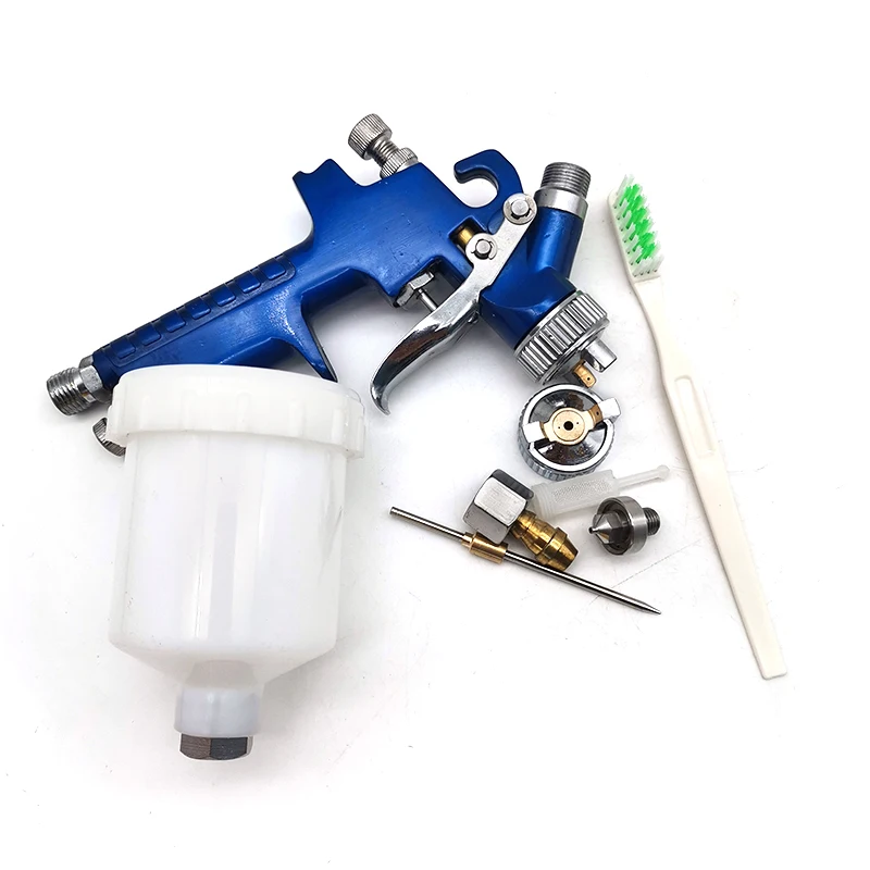 

Spray Gun With 0.8mm & 1.0mm Nozzle Professional HVLP Air Paint For Painting Car