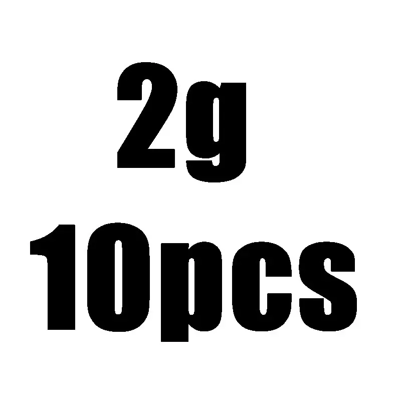 10 PSC/Lot New High Quality 1.5g/2g/3.5g/5g/7g/10g/14g/16g Lead Head Hook Jig Bait Fishing Hooks For Soft Lure Fishing Tackle - Цвет: 2g