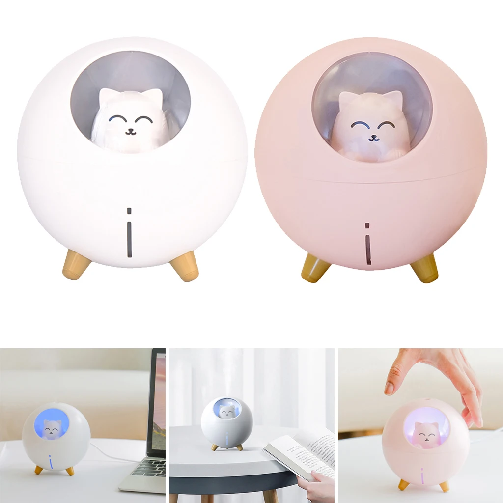 

2PCS USB Humidifier Diffuser Automatic Power Off for Home Office Bedroom