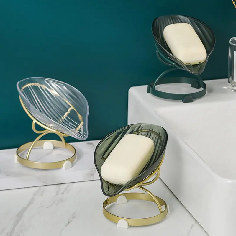 

Soap Dish with Drain Bar Soap Holder Useful Soap Saver for Bathroom Tub Kitchen Sink Plastic Tray Holder for Sponges Soaps
