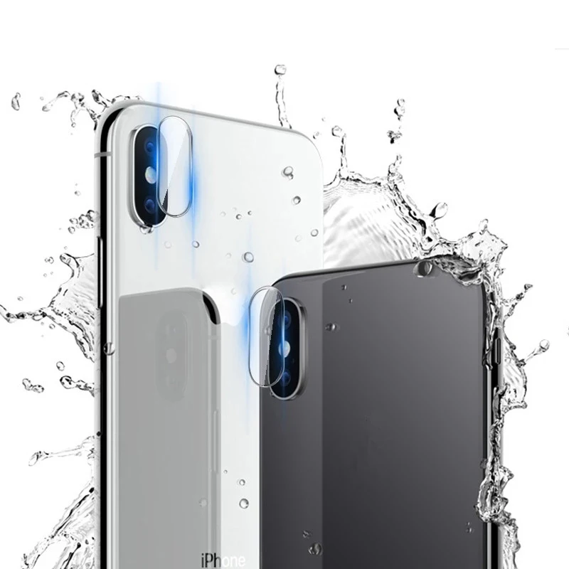 2 шт. защитная пленка для объектива камеры iPhone X 8 7 plus | Мобильные телефоны и
