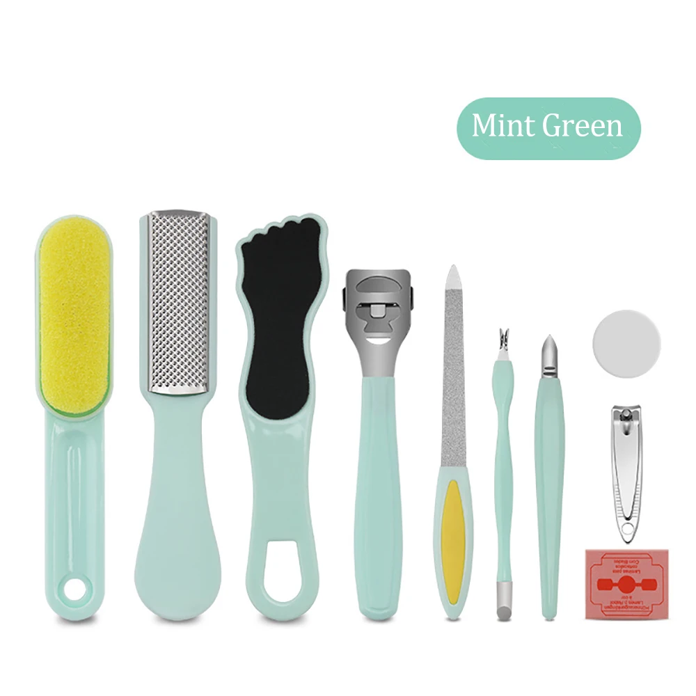 STYTON 10 шт. маникюрный набор пилок для ухода за ногами удаления мозолей и