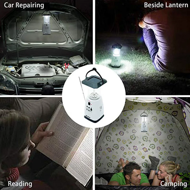 Мульти-Функциональные 4-Way с питанием от солнечных батарей рукоятки светодиодный