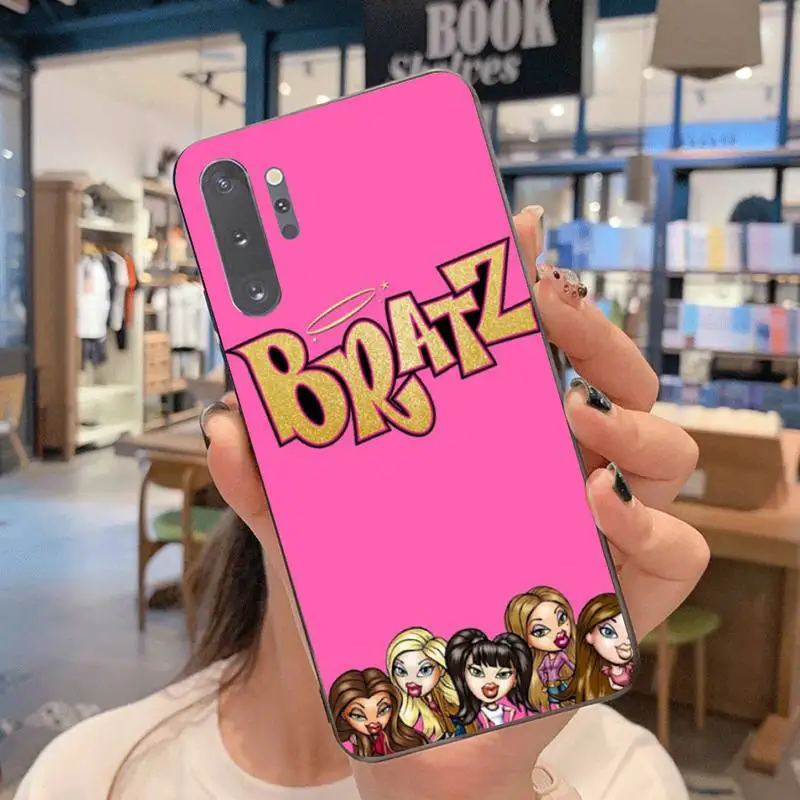 Модный мягкий чехол Bratz для телефона Samsung Note 7 8 9 10 Lite Plus Galaxy J7 J8 J6 2018 Prime | Мобильные