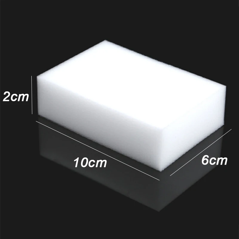 

100PCS Melamine Sponge Magic Sponge Eraser for Melamine Sponge Cleaner Cleaning Sponge Kitchen Bathroom Accessories 100*60*20mm