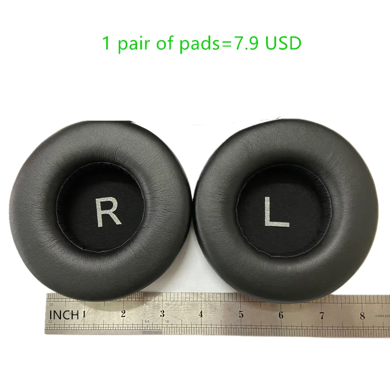 

1 Pair of Pads Earpads For AKG k550 k551 k553 k 550 551 Headphones Portable Audio Headset Headband Ear Cushion Ear Cups Memory