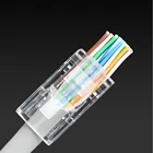 Разъем OULLX Cat6 RJ45, сетевой Ethernet-кабель с разъемами 8p8c, неэкранированный модульный UTP Keystone 2050100 шт.