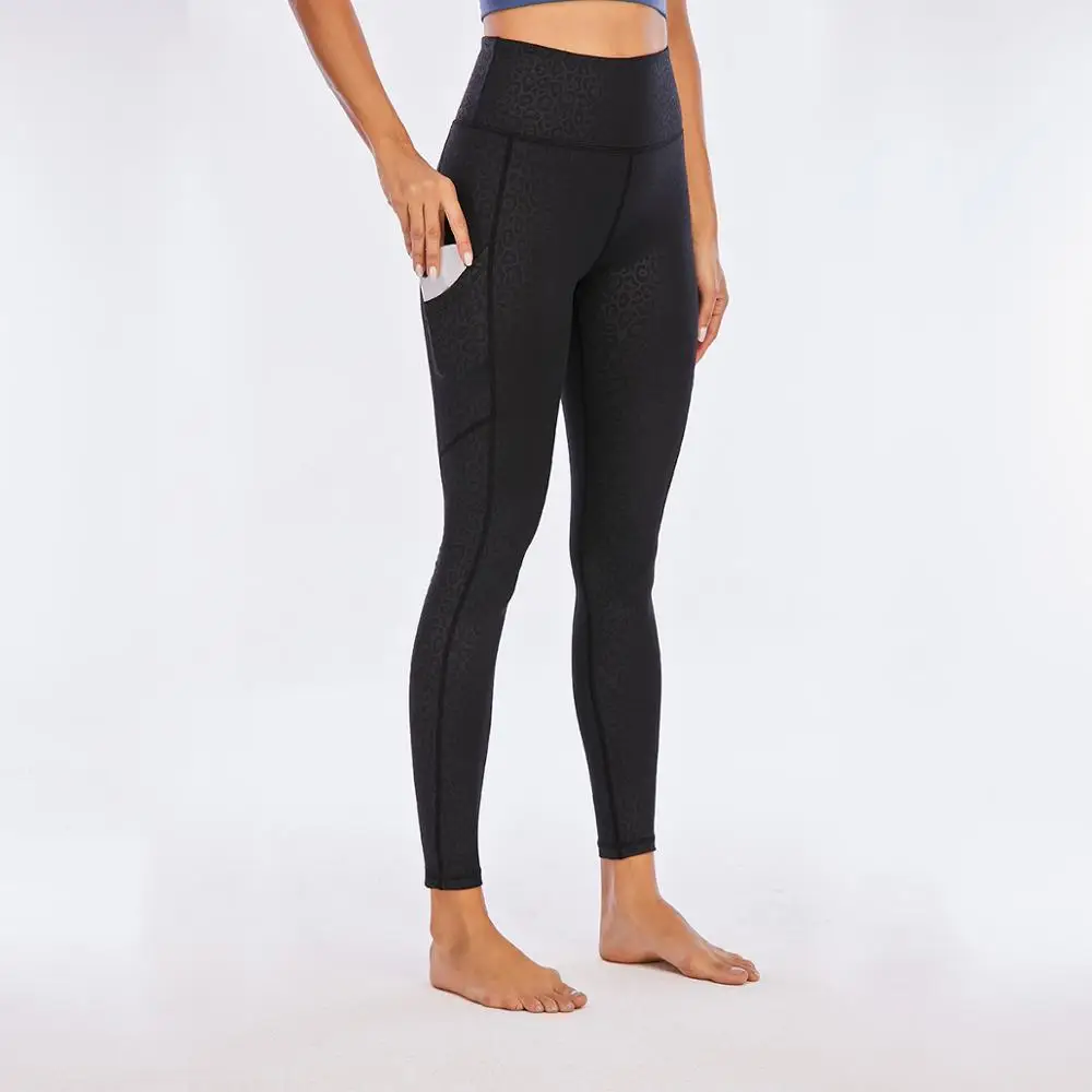 Euro Size Leopard Print Sport Legging Premium Women Hight Waist Push Up Gym Tight Squat Proof Fitness Jogging Yoga Pant